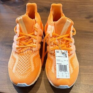 Adidas Mens Ultraboost Vibrant Orange Sneakers